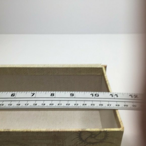 Organizing Essentials Decorative Storage Trinket Box Butterfly Key 11x5.5x4 - Picture 7 of 10